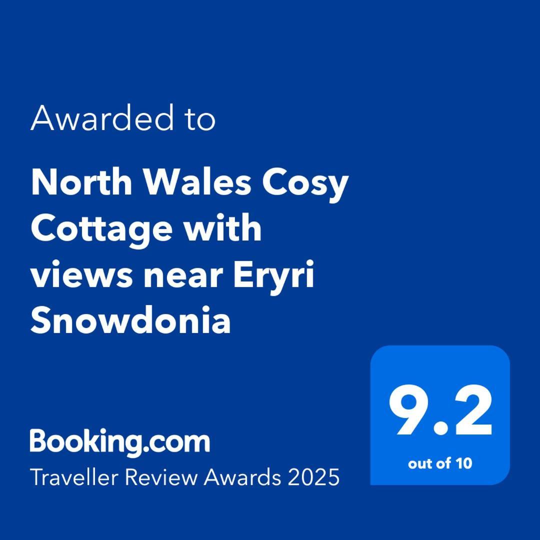 North Wales Cosy Cottage With Views Near Eryri Snowdonia Nantlle Exterior foto